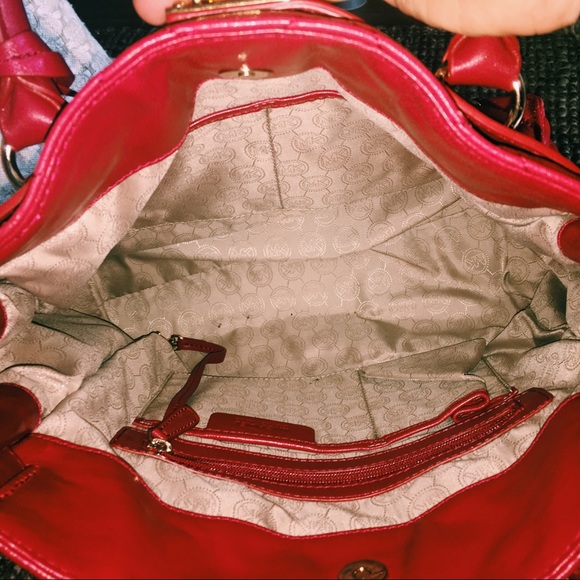 Red Hamilton tote RARE - Picture 6 of 6